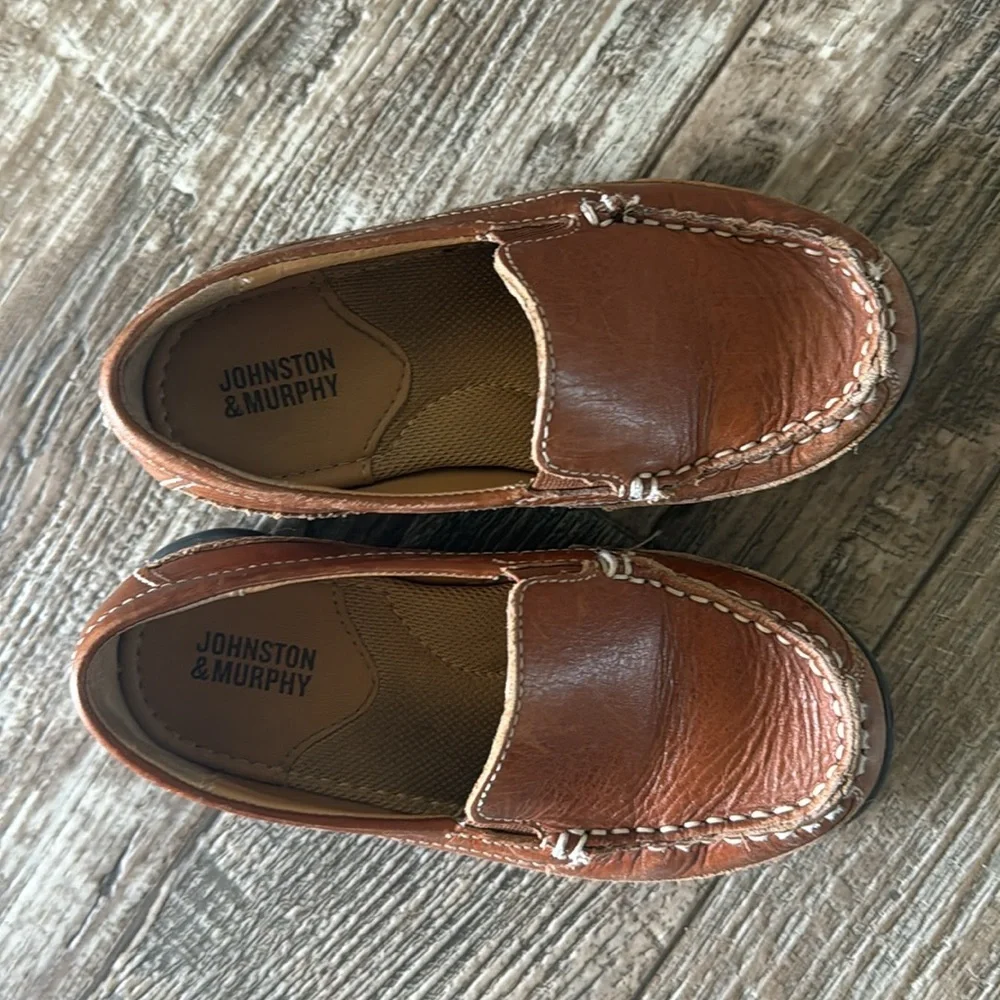 Johnston & Murphy Boy's Locklin Venetian (Toddler/Little Kid), Size 10M